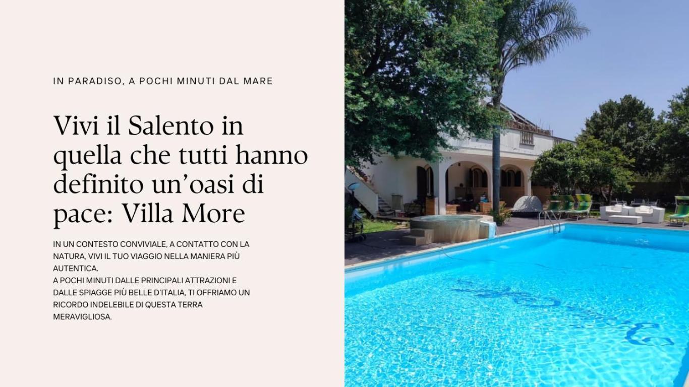 Villa More Monteroni di Lecce Exterior photo